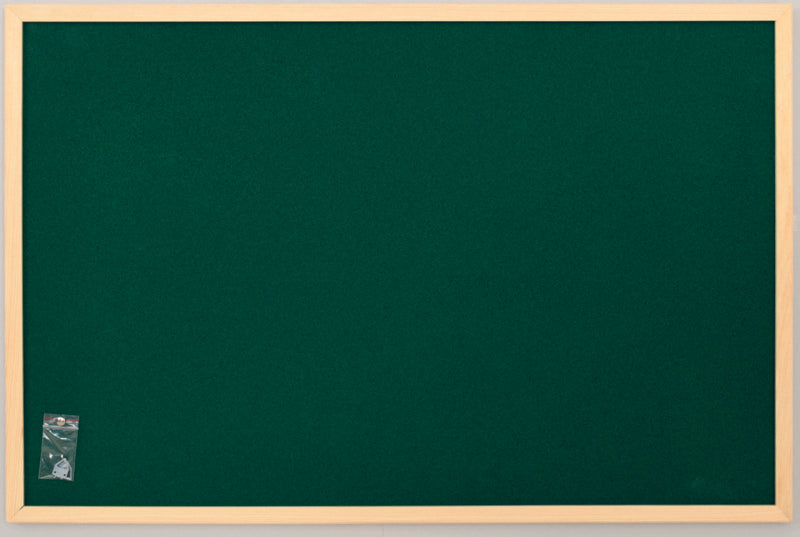Prikbord 60 x 90 cm - groen