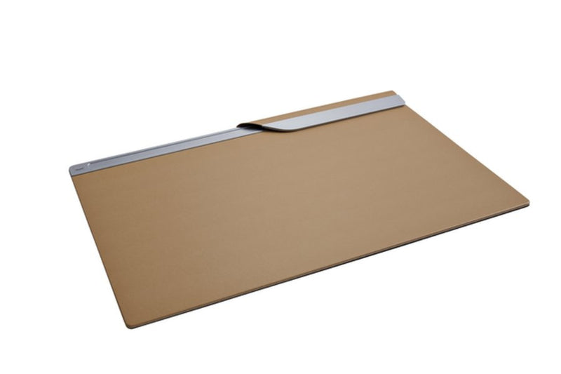 Onderlegger Sigel Smartstyle 600x440mm cognac/zilvergrijs