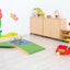 Vierkant platform, hoogte 10 cm, lichtgroen