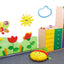 Muur decoratie 177x70cm - Weide