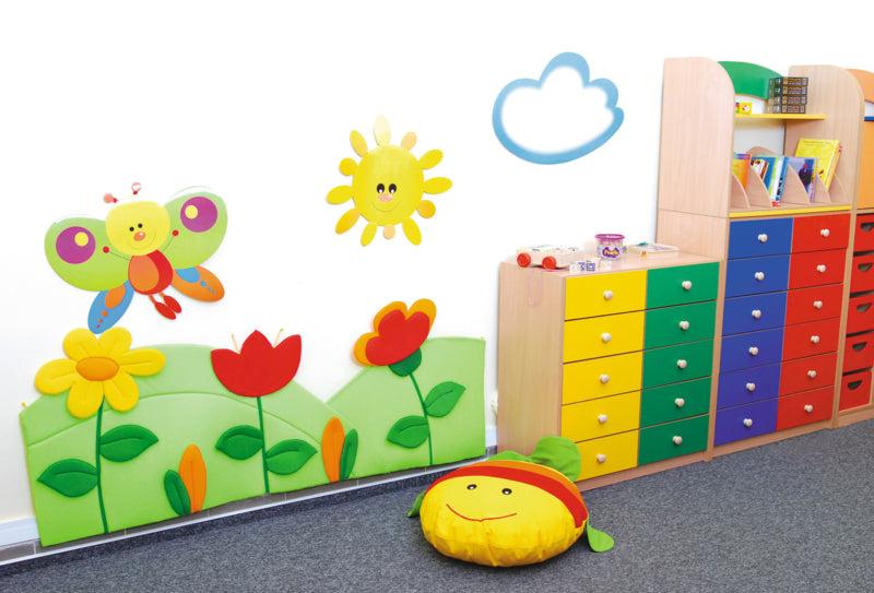 Muur decoratie 177x70cm - Weide
