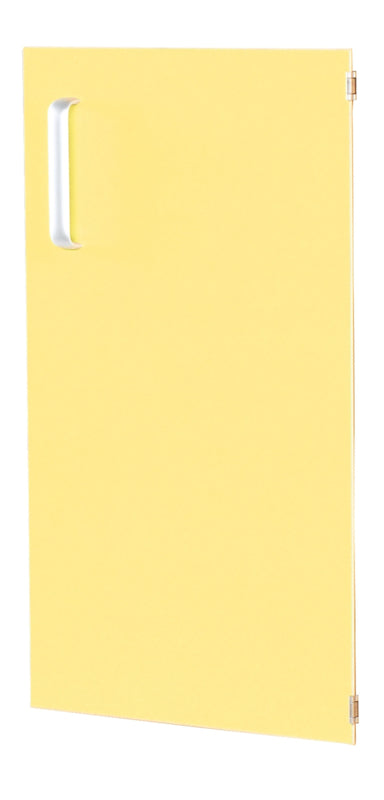 Deur voor smalle kast Flexi en kast M met scheidingswand rechts - - geel