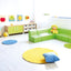 Hoge zitbank 85cm zithoogte 34 cm - Lichtgroen