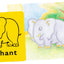 Afwrijfplaatjes 13x13cm - Dieren