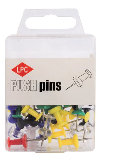 40x Push pins LPC assorti