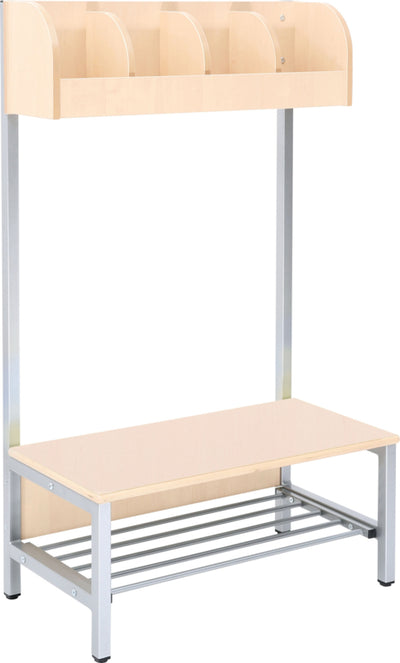 Flexi smalle garderobe 4, zithoogte 35 cm., vlamvertragend
