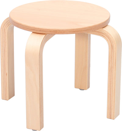 Houten kruk - hoogte maat 0-6