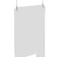 HygiÃ«nescherm Exacompta hangend met opening 100x66cm transparant