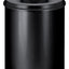Papierbak met vlamdover Vepabins 80liter 47cm Zwart