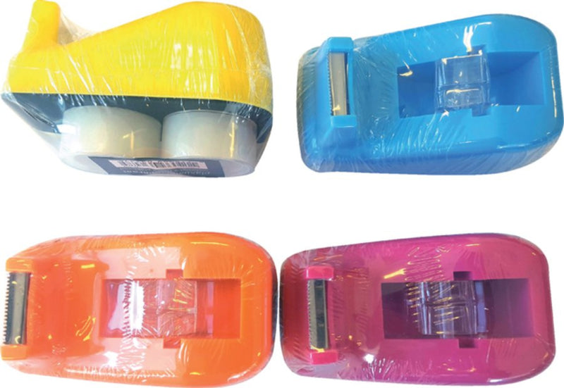 Plakbandhouder Kangaro assorti + 2 rol