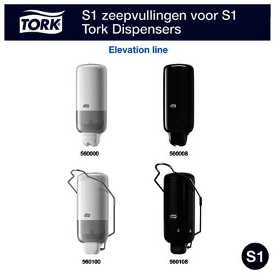 6x Handzeep Tork S1 420701 extra mild ongeparfumeerd 1000ml