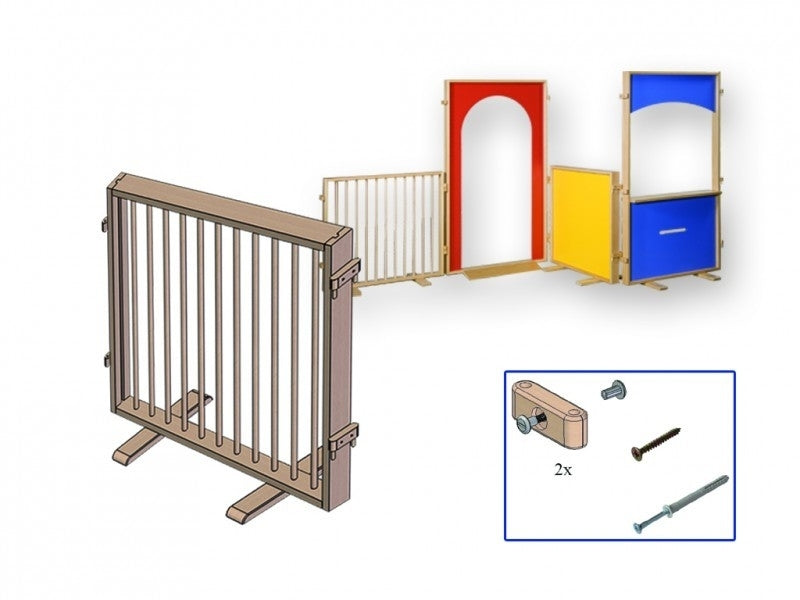 Scheidingswand Cats - spijlen