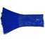 Chenilledraad 50cm donker blauw 6mm 100 stuks