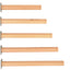 Set van 4  Poten voor Flexi tafelbladen - hoogte: 46 cm
