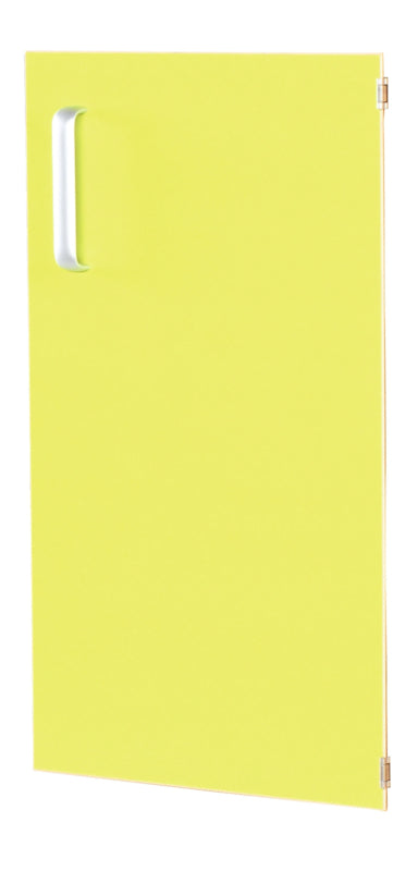 Deur voor smalle kast Flexi en kast M met scheidingswand rechts - lime