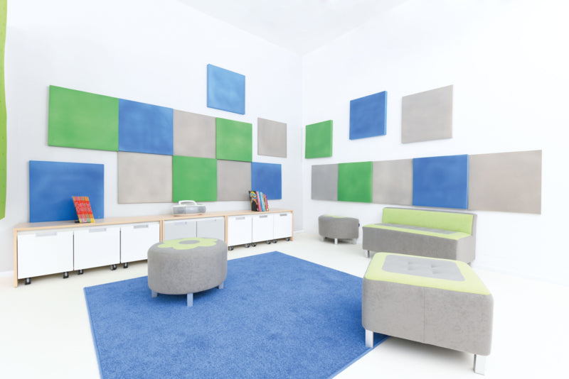 Set geluiddempende vierkanten 5