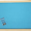 Prikbord 100 x 150 cm - lichtblauw