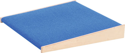 Platform schuin, hoogte 10 cm, blauw