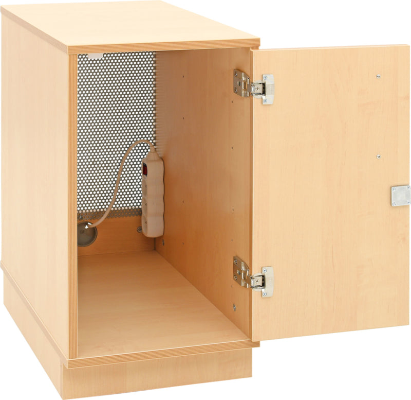 Lage kast voor het opladen van bakken