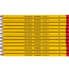 12 potloden Bruynzeel 1B