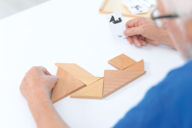 Houten tangram