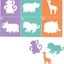 Sjablonen 20x20cm - Wilde dieren