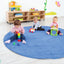 Rond tapijt - diam. 200 cm - blauw