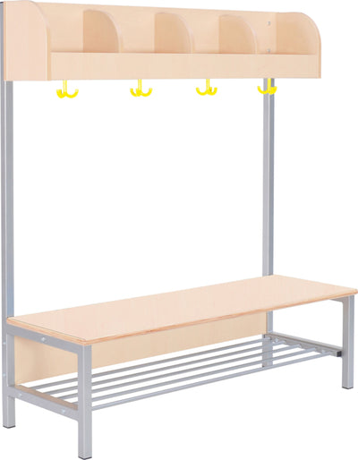 Flexi garderobe 4, zithoogte 26 cm - esdoorn