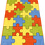 Tapijt 300x400cm - Puzzel terracotta