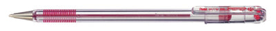 Balpen Pentel BK77 rood 0.25mm 12 stuks