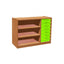 Kast met 7 bakken