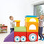 Foam set 160x60x117cm  - Locomotief 15dlg