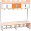 Quadro - garderobe 6 - esdoorn