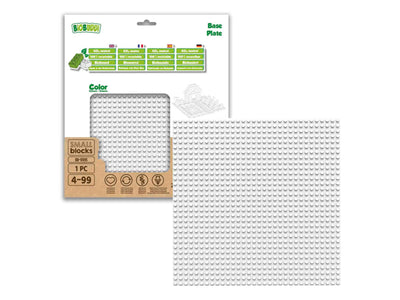 BiOBUDDi Basisplaat 25 x 25 cm. BB-0095 wit
