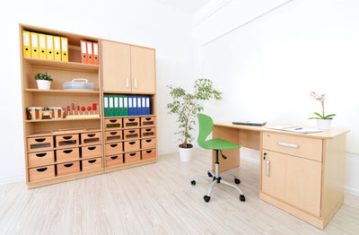 Flexi bureau de luxe - berken