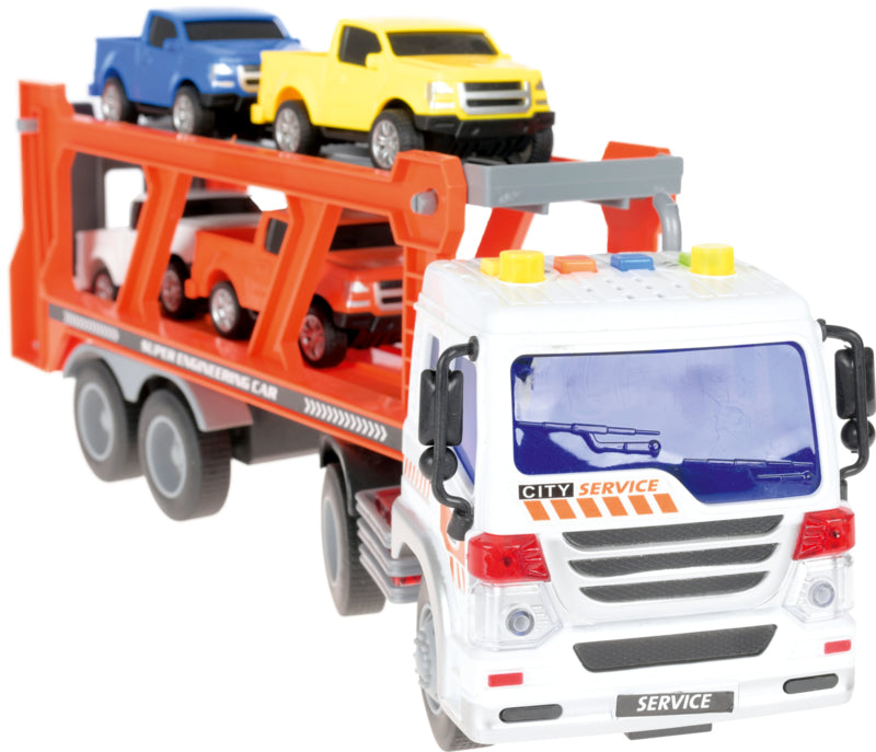 Transporter met auto's