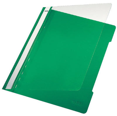 10x Snelhechter Leitz 4191 A4 PVC groen