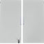 Quadro - medium deuren met slot, 1 paar - 12 kleuren