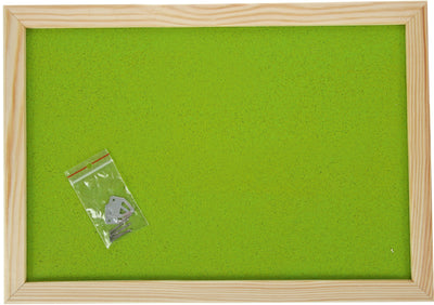 Prikbord 90 x 120 cm - lichtgroen