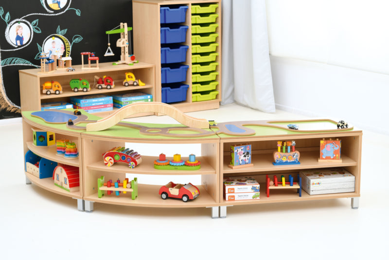 Flexi set 101  - kasten met autobaan