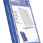 Kaarthouder OPUS 2 L-standaard A4 staand acryl