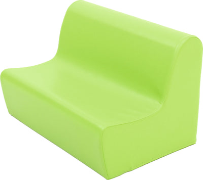 Lage zitbank 65cm zithoogte 20cm - Lichtgroen
