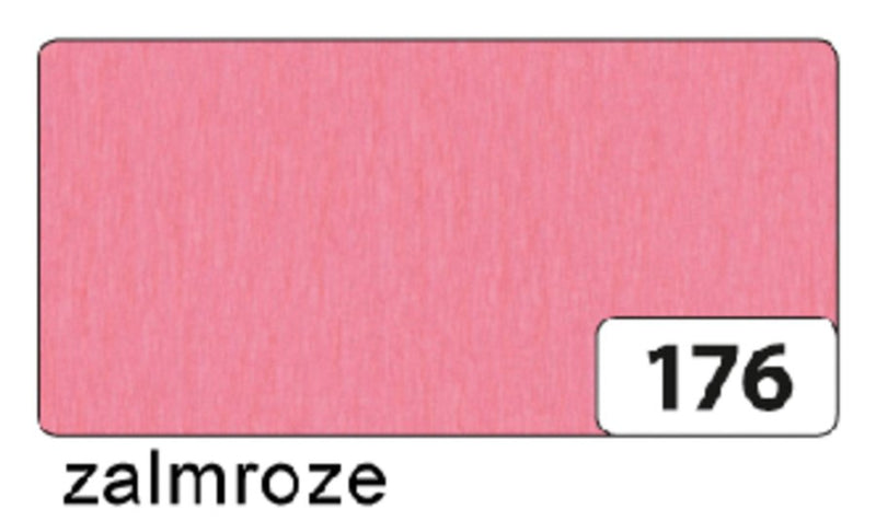 Crepepapier 250x50cm nr176 zalmroze