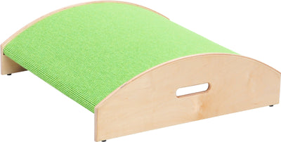 Vierkant bol platform, hoogte 10 cm, lichtgroen
