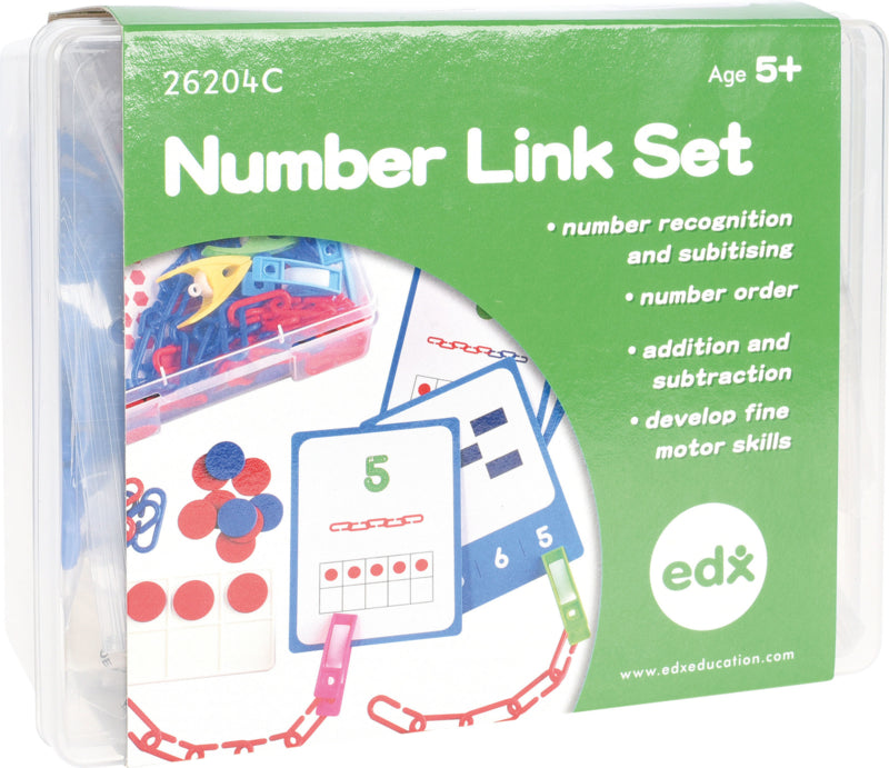 Set wiskundige activiteiten voor kinderen