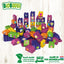 BiOBUDDi Educatieve blokken met 2 basisplaten B-0009 60 dlg.