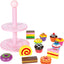 Muffins - houten set met plateau