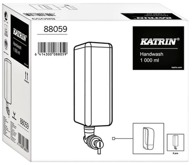 6x Handzeep Katrin 88110 1000ml neutraalzeep
