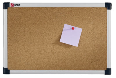 Prikbord Nobo 60x45cm kurk