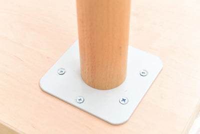 Set van 4 mix poten voor Flexi tafelbladen - hoogte: 46 cm